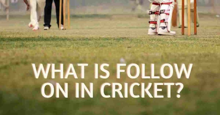 what is follow on in cricket